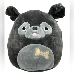 Squishmallow Bongo The Black Pug - 8” - NO TAG